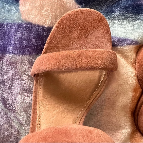 Soludos Ines Pink Suede Heel - Picture 10 of 10